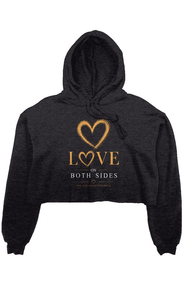 crop fleece hoodie lobs Women greateststrength